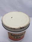 Ultra Rare Vintage American Ace Peanut Butter Jar 2lb 8oz