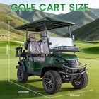 4 Passenger Lifted Street Legal Ready Electric Golf Cart 4-seat 5kw Motor