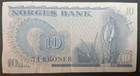 1977 Norway 10 Kroner P36c  Ai8026718 