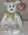 Ty Beanie Baby 2004 Signature Bear  8 5 Inch  New Mwmts Plush Stuffed Animal Toy