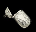 Smith   Bartlam - Birmingham - Silver - Match Safe Vesta Case Box Holder