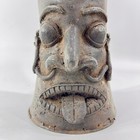 Benin Bronze Portrait Figure Nigeria