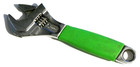 New Snap-on    Green 6  Soft Grip Flank Drive Plus Adjustable Wrench Fadh6cg