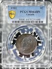 1901 Canada Large Cent Pcgs Ms64bn Lot g9285 Choice Unc 
