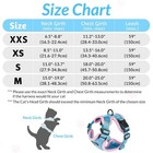 Rabbitgoo Pet Cat Harness Dog Adjustable Reflective Vest Escape Proof Blue Xs