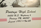 Portage  Indiana High School Yearbook  Legend 1991 