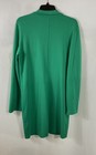 Carolina Belle Women s Green Longline Open Front Blazer Jacket Sz M Nwt