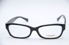 New Coach Hc 6078 5002  black  Authentic Designer Eyeglasses 52-16  