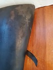 Only 1 -antique Leather Legging Shin Guard Spats Horse Riding  Military Vintage 