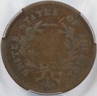 1795 Half Cent Plain Edge Punctuated Date Pcgs F12