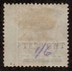Mauritius Scott 87 Victoria Double Surcharge Mint Hinged 2021 Cv  15