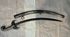Tibetan Shamshir Sword With Scabbard- 18th 19th Century   -fine Detail Metalwork