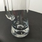 Vintage Clear Glass Heavy Martini Pitcher