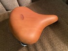 Restored Persons Majestic  permaco  1970s Usa Schwinn Bicycle Saddle In Leather