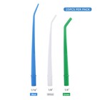 500 20 Bags surgical Aspirator Tips Dental Aspirating Suction Tips  choose Size 