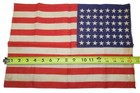 Original Wwii Us 48 Star  American Cloth Flag Dr12