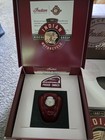 Indian Motorcycle Indian Gas Tank Paperweight desk Clock Speedometer  Box