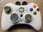 Official Microsoft Xbox 360 White Wireless Controller Oem W thumb Covers 