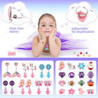 Toddler Girl Toys For Ages 5-7 Littler Girls Jewelry Set 51pcs Kids Toy For Girl