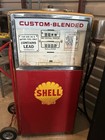 1950s Gasboy 100 Gas Pump Restored- Shell Sign- Antique 