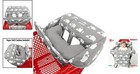 Baby Shopping Cart High Chair Cover Gray Elephant 2-in-1 Cotton Padded Fold n   
