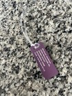 Set Of 4 Small Aluminum Engraved Personal Luggage Sports Backpack Tag 4 Colors