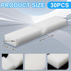 30 Pcs Aquarium Foam Filter Pads Compatible With Fluval Fx4  Fx5  Fx6 Cartridge