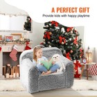 Kids Armchair Kids Sofa With High-density 25d Toddler Chair Sherpa Fabric