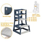 Mother s Helper Adjustable Height Plastic Kitchen Step Stool For Children  Ki   
