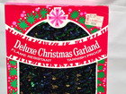 Vintage F c  Young  Phila  Spiral Blue   Green Christmas Tree Garland New In Box