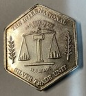  g  Rare Silver Hex Trade Unit America Eagle Lib  Bell 1oz 999 Fine Troy Ounce