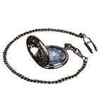 New Vintage Steampunk Mens Pocket Watch Skeleton Luxury Pocket Watch With Chain