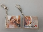 1999 Y2k Britney Spears And Christina Aguilera Digital Audio Keychains   Cd Lot