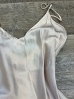 Vtg Samantha Jones 100  Pure Silk Teddy Lingerie Bodysuit Usa Made Cream M