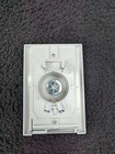 New Electravalve Central Vacuum Wall Inlet Cover  White