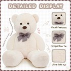 White Giant Teddy Bear 55 big Teddy Bear Stuffed Animal Plush Toy Gift Usa