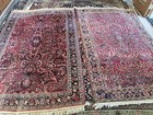 Clearance Sale   Fantastic Pair Of Antique 1920 s Authentic Sarouk Rugs 4 3x6 8