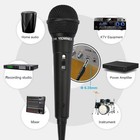 Wired Karaoke Microphone Handheld Vocal Mic 2 5m For Amp Mixer Dvd