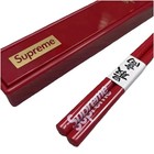 Supreme Chopsticks Decor Red Accessories Box Logo Dinewear Kitchen New Authentic