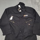 Dickies Coverall Mens 2xl R Black W416b3a Long Sleeve Deluxe Workwear Uniform