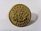 1800s Post American Civil War Era Metal Coat Button Connecticut State Seal 51490