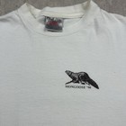 Rare Vintage 90s Apple Tech Mongoose 96 Rainbow White T-shirt Men   s Size M