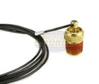 Two 1 4  Air Compressor Tank Moisture Brass Pull Drain Valve High Quality Usa