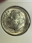 1964 Roosevelt Dime  90  Silver  Bu  Toned  By Reedersong