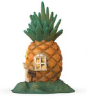 Resin Pineapple Fairy House Garden Statue Decorative Fairy Garden House 