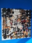 Vintage Button Lot Rhinestone  Plastic  Metal And More