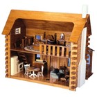 Creekside Cabin Dollhouse Kit By Greenleaf Dollhouses