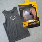 Evoshield Chest Guard Shirt Youth Large Custom Molding Protection Tank Top Male