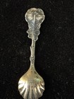 Antique Harlequin By Reed   Barton Sterling Salt Spoon Hallmarked - No Monogram