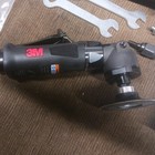 3m 2    Angle Air Disc Metal Sander Die Grinder Roloc Disc Pad   1 4 Collet 0 5 Hp